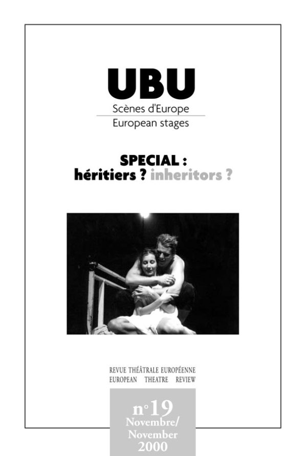 Couverture UBU numéro 19