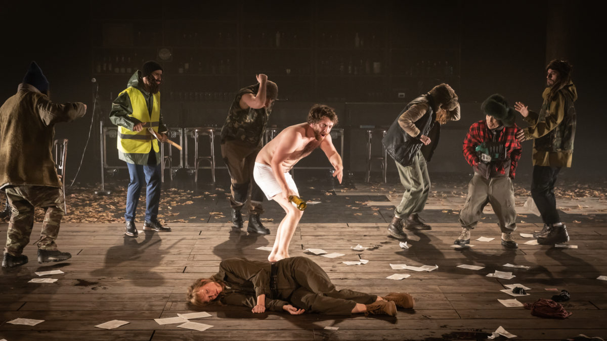 "Baal" de Bertolt Brecht, mise en scène : Armel Roussel - © Simon Gosselin