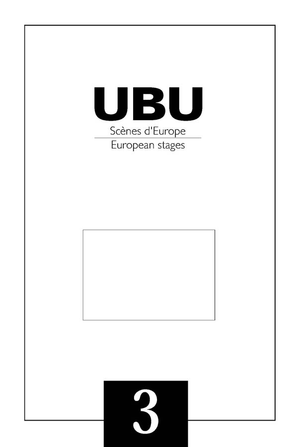 Couverture UBU numéro 3