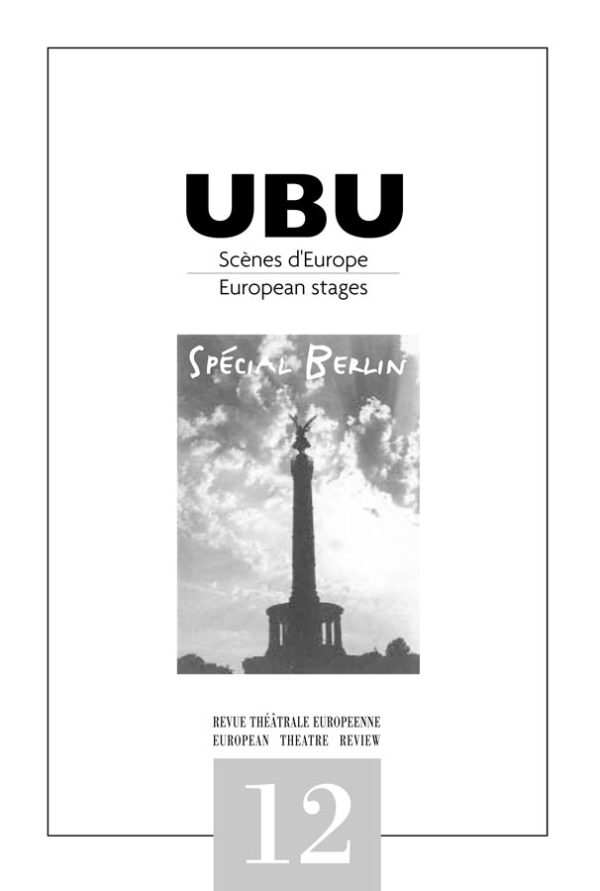 Couverture UBU numéro 12