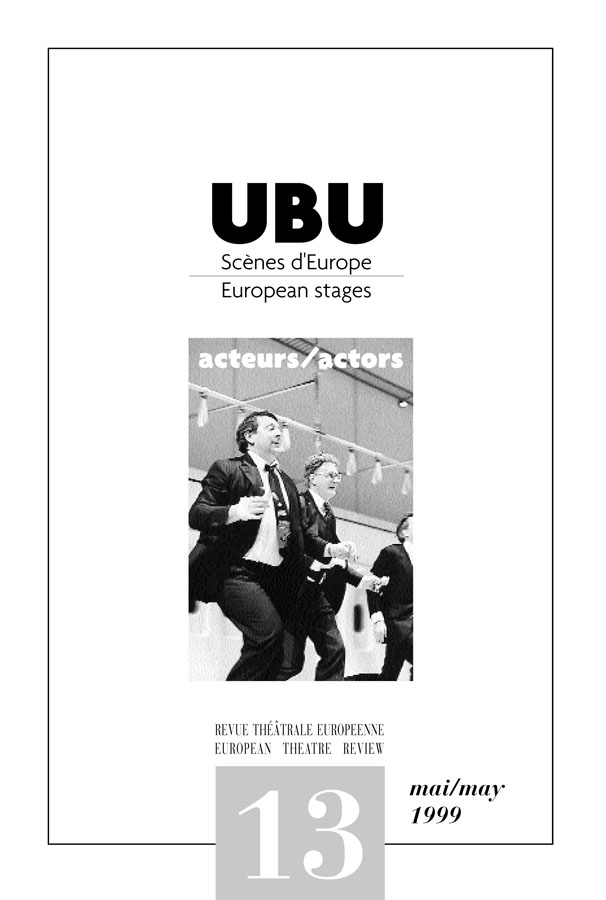 Couverture UBU numéro 13